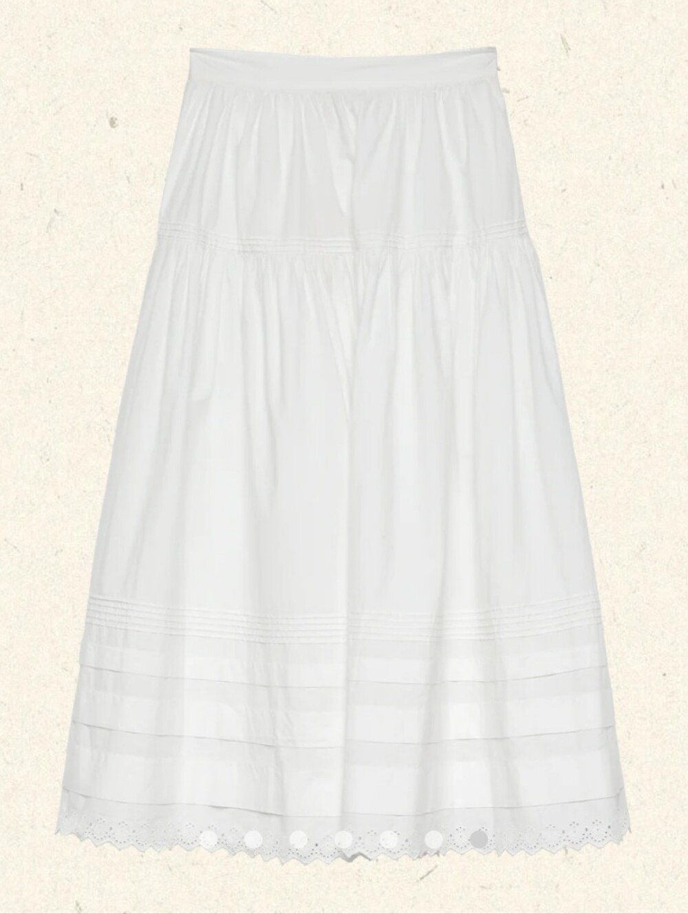 DÔEN Sebastiane Skirt 100% Cotton - S - Picture 5 of 9